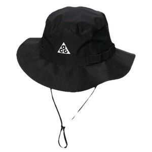 Nike ACG Apex Storm-FIT ADV Bucket Hat Water Repellent Black Size Medium